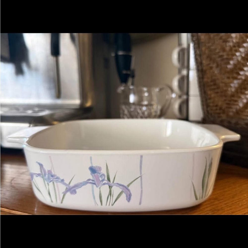 Shadow Iris Corningware